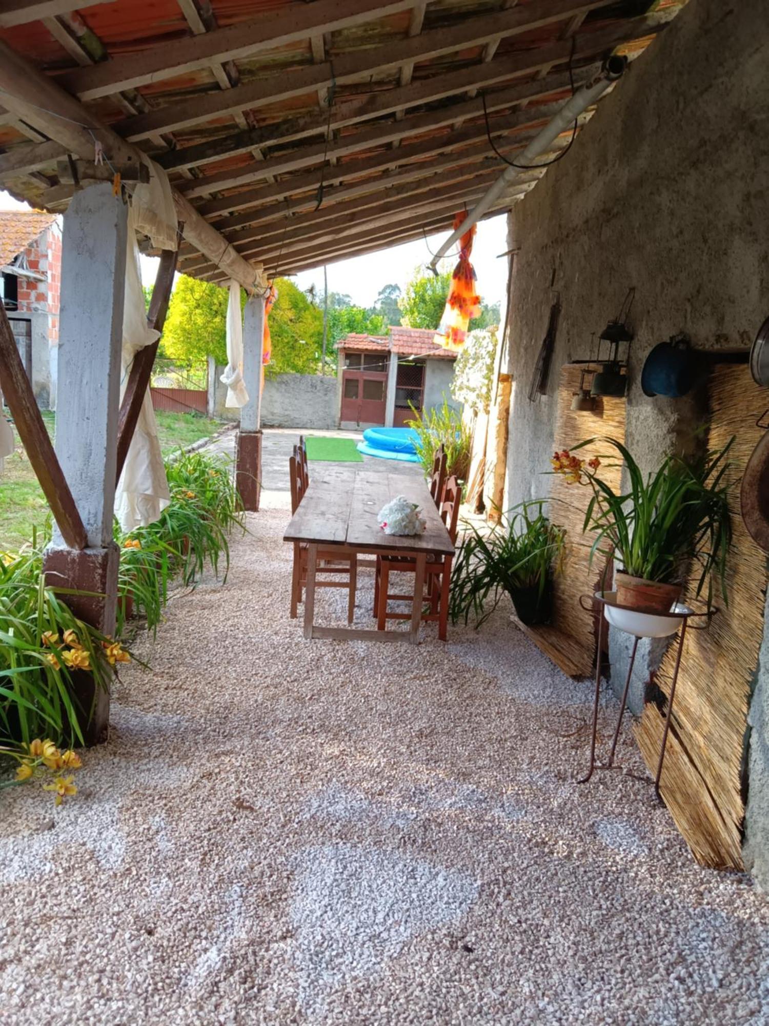 Casa Da Vovo Ceu - Casa De Campo Gandaresa - Country House, Entre Coimbra E Aveiro, A 15 Minutos Carro Praia Mira - Quintal Com Piscina Insuflavel กันดันเฮด ภายนอก รูปภาพ